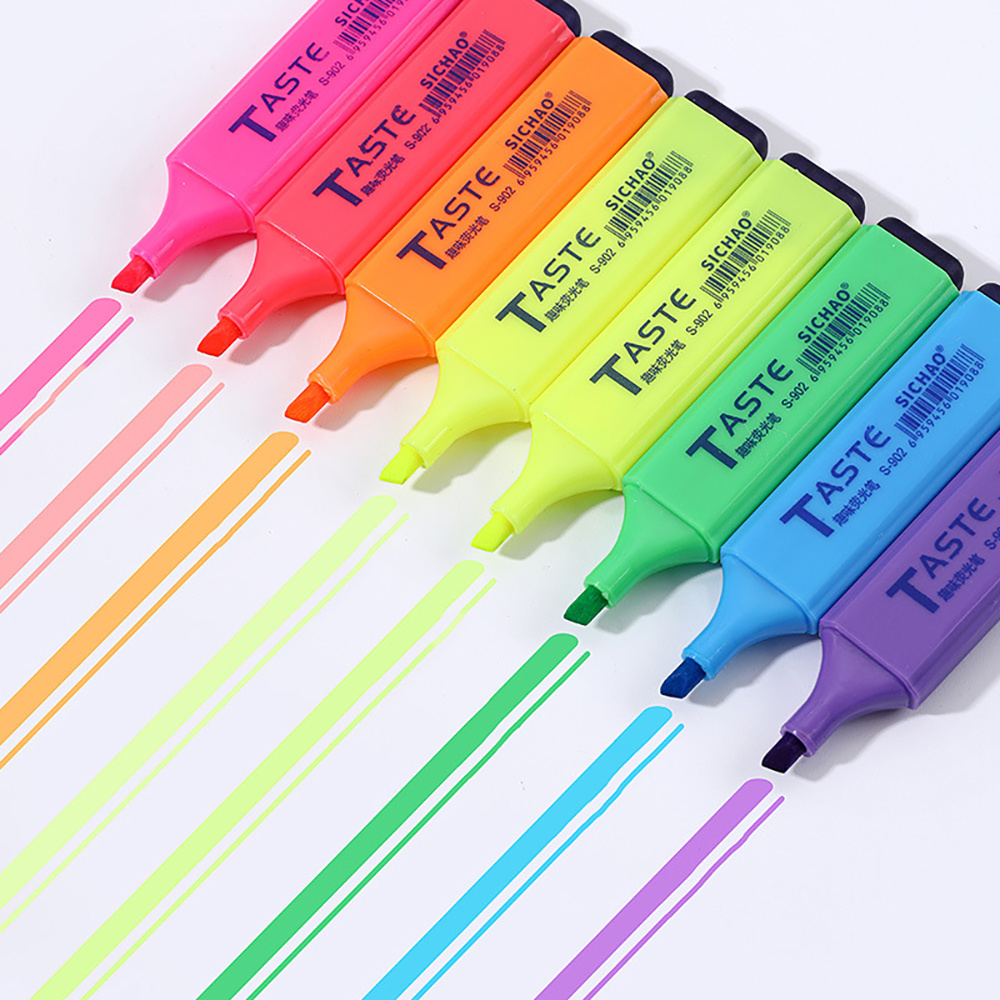 ชุดปากกาเน้นข้อความแบบเรืองแสง - Highlighter Set Pastel บทวิจารณ์และราคา
