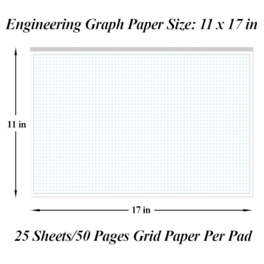 แผ่นกระดาษกราฟสำหรับงานวิศวกรร - Graph Paper Pad บทวิจารณ์และราคา