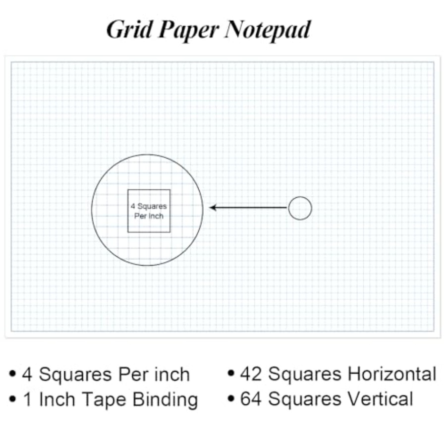 แผ่นกระดาษกราฟสำหรับงานวิศวกรร - Graph Paper Pad บทวิจารณ์และราคา