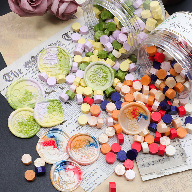 100ชิ้น/ถุง Vintage Wax Seal ผ - Wax Seal Stamp Kit บทวิจารณ์และราคา