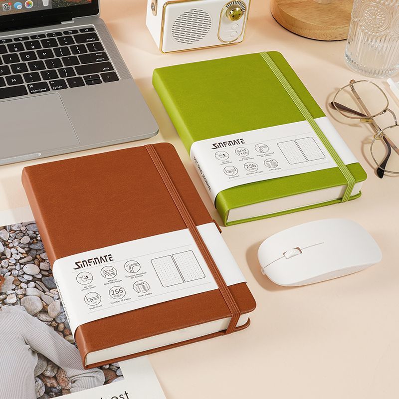 สมุดโน้ตแบบจุด A5 ปกแข็ง 120 แ - Notebook Dotted A5 บทวิจารณ์และราคา