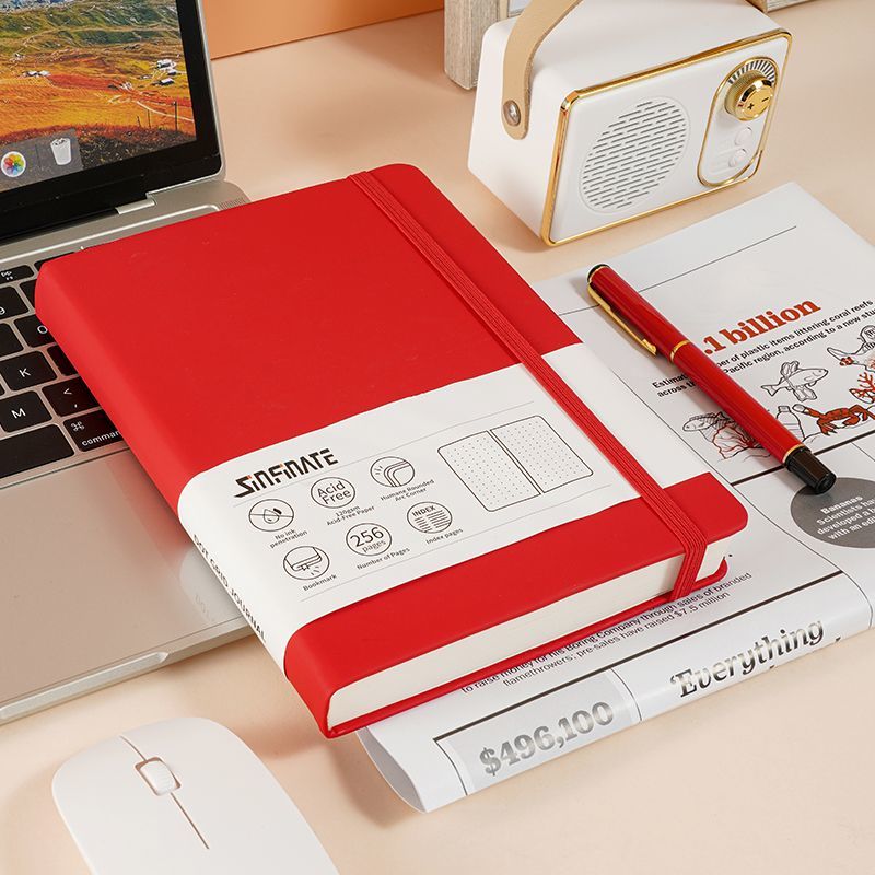 สมุดโน้ตแบบจุด A5 ปกแข็ง 120 แ - Notebook Dotted A5 บทวิจารณ์และราคา