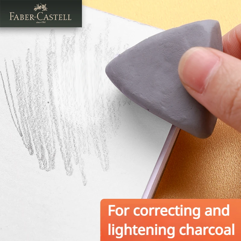 ยางลบแบบนวด Faber-Castell สำหร - Rubber Eraser Kneaded บทวิจารณ์และราคา