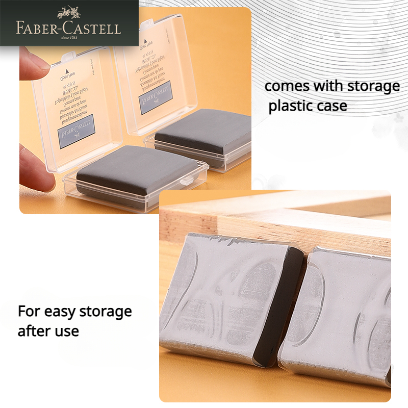 ยางลบแบบนวด Faber-Castell สำหร - Rubber Eraser Kneaded บทวิจารณ์และราคา