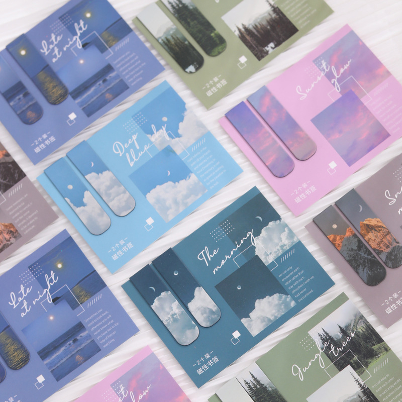 2 ชิ้น/เซ็ตแฟนตาซีคลาวด์บุ๊คมา - Paperclip Magnetic Set บทวิจารณ์และราคา