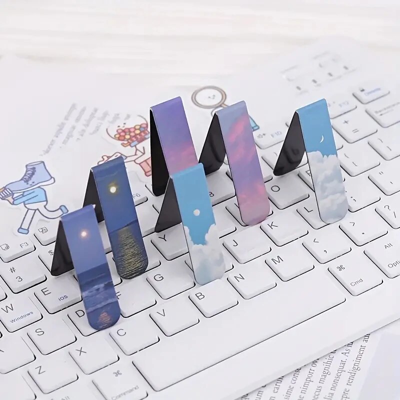 2 ชิ้น/เซ็ตแฟนตาซีคลาวด์บุ๊คมา - Paperclip Magnetic Set บทวิจารณ์และราคา