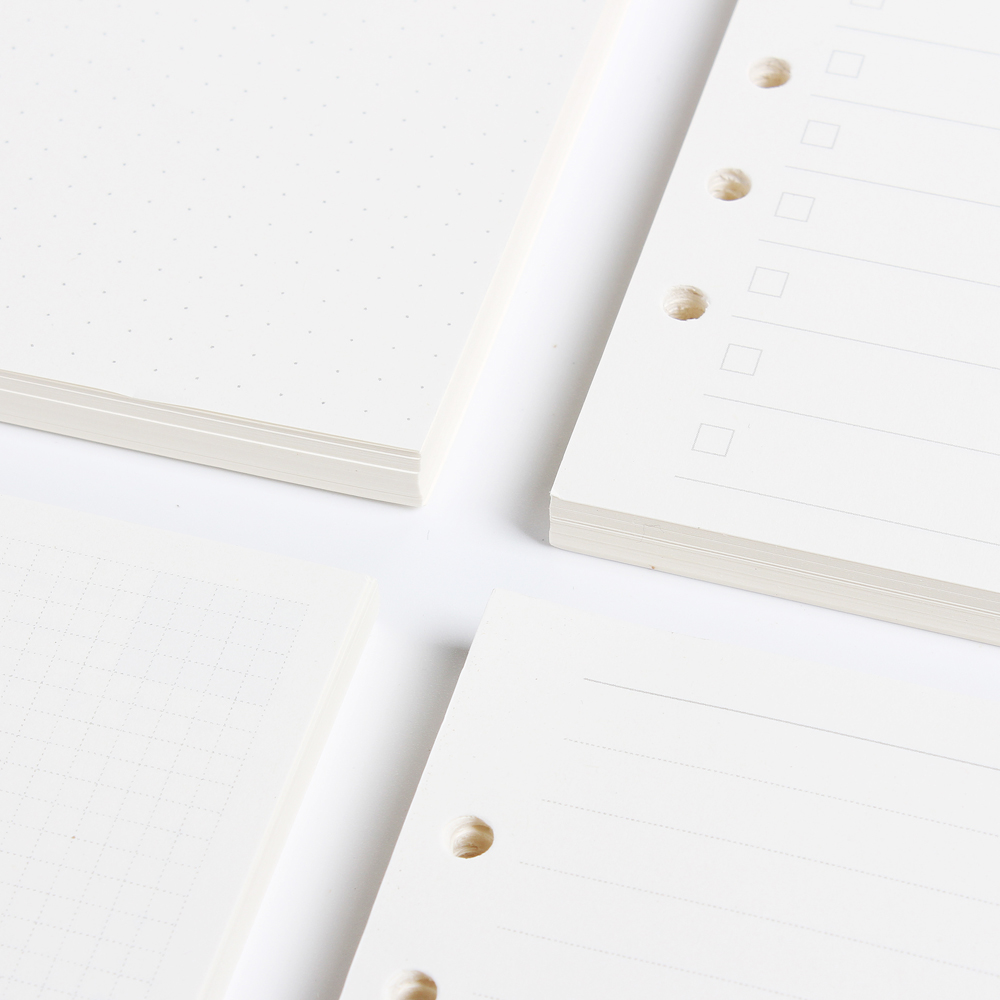 คลาสสิก6 Binder Inner กระดาษ C - Notebook Dotted A5 บทวิจารณ์และราคา