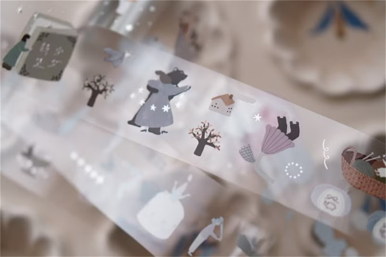 1 ห่วง Ivy Snow Vintage วันน่า - Washi Tape Set บทวิจารณ์และราคา