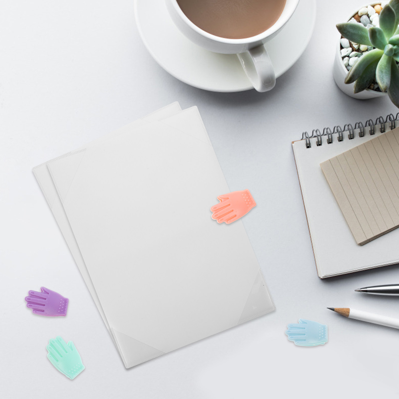 คลิปหนีบกระดาษรูปมือ 16 ชิ้น ข - Binder Clip Assorted บทวิจารณ์และราคา