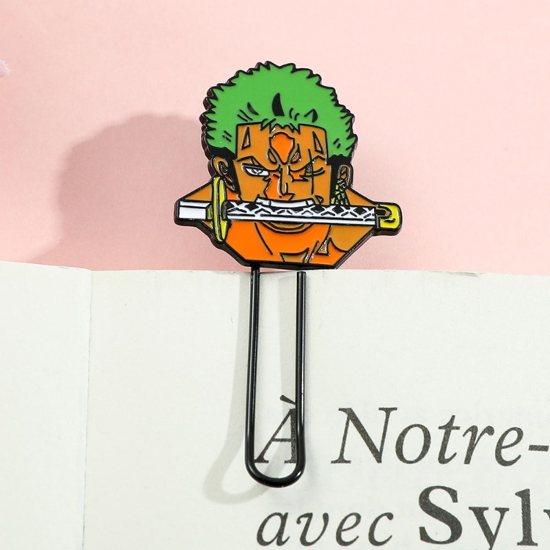 คลิปหนีบกระดาษลายการ์ตูนวันพีซ - Paperclip Magnetic Set บทวิจารณ์และราคา