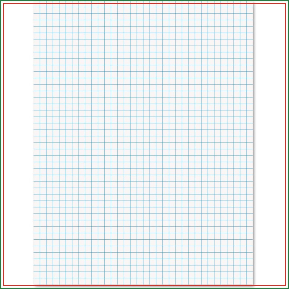 สมุดกระดาษกราฟแบบมีเส้นตาราง 8 - Graph Paper Pad บทวิจารณ์และราคา