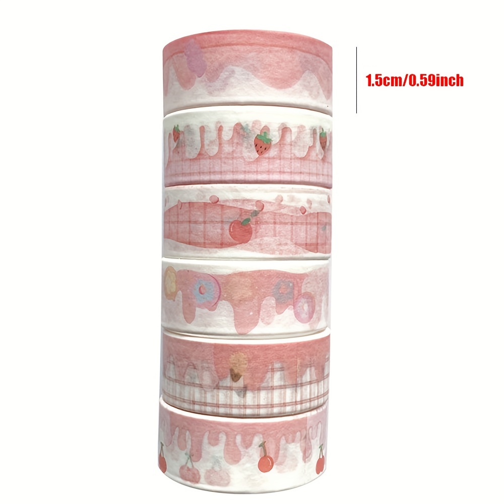 6 ม้วน/ชุด เทปตกแต่งลายทิวทัศน - Washi Tape Set บทวิจารณ์และราคา