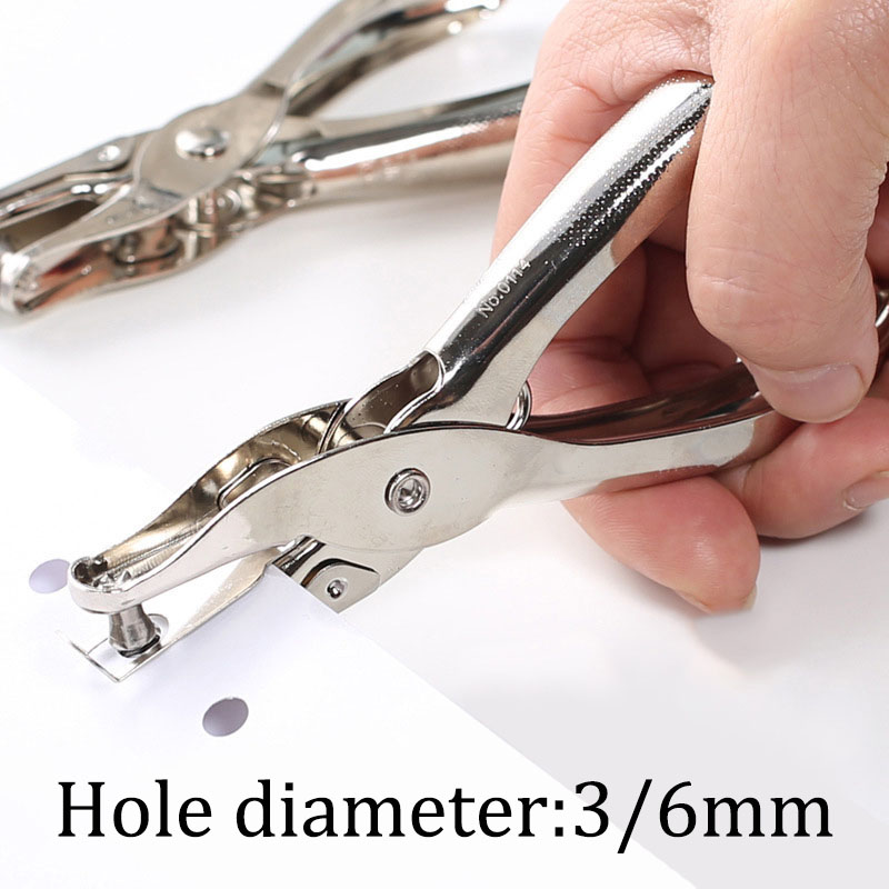 เครื่องเจาะกระดาษแบบมือถือ  ขน - Paper Punch 3 Hole บทวิจารณ์และราคา