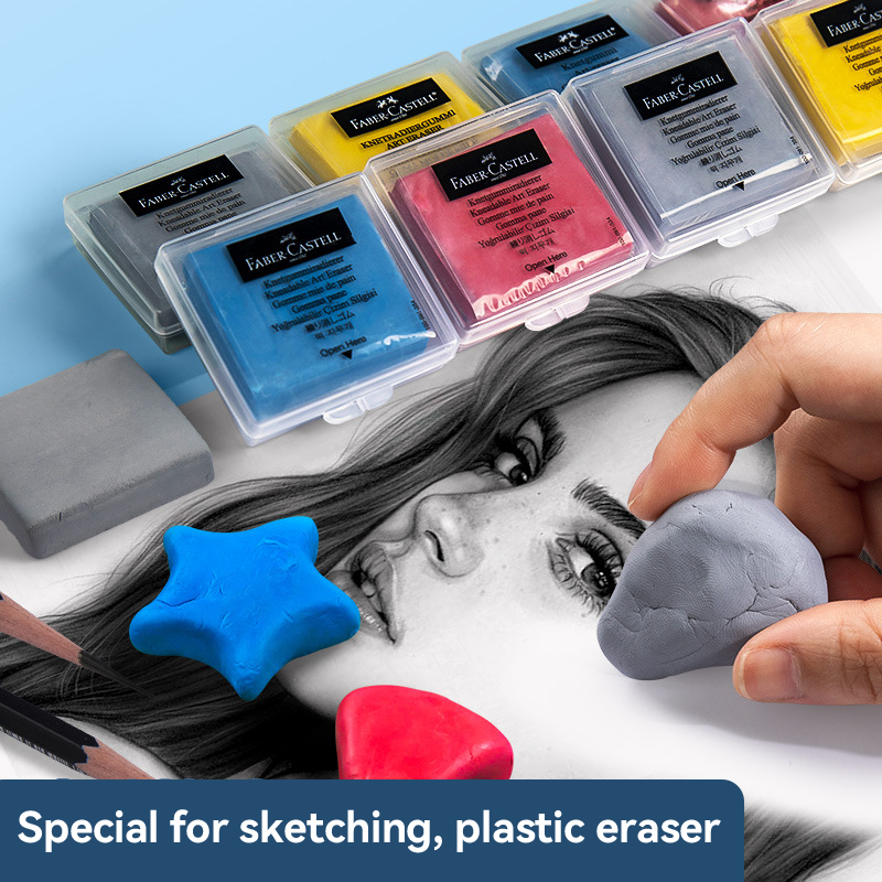 ยางลบแบบนุ่ม Faber-Castell สำห - Rubber Eraser Kneaded บทวิจารณ์และราคา