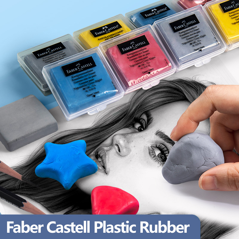Faber-Castell Plasticity ยาง 4 - Rubber Eraser Kneaded บทวิจารณ์และราคา