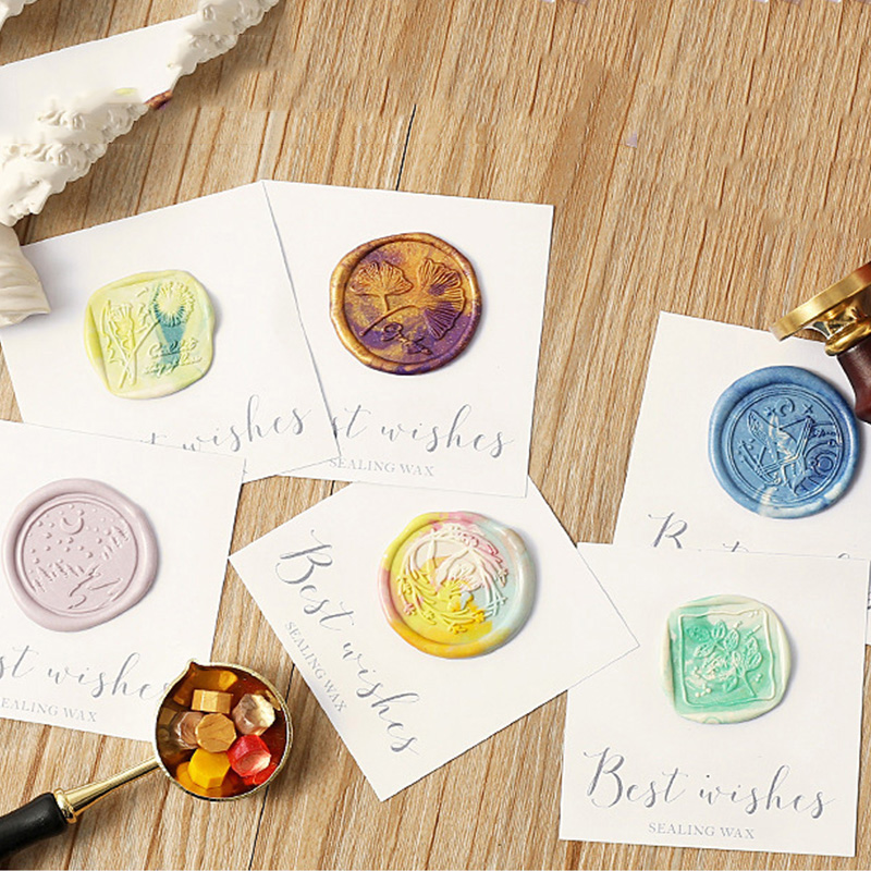 ตราประทับขี้ผึ้งวินเทจ 100 ชิ้ - Wax Seal Stamp Kit บทวิจารณ์และราคา