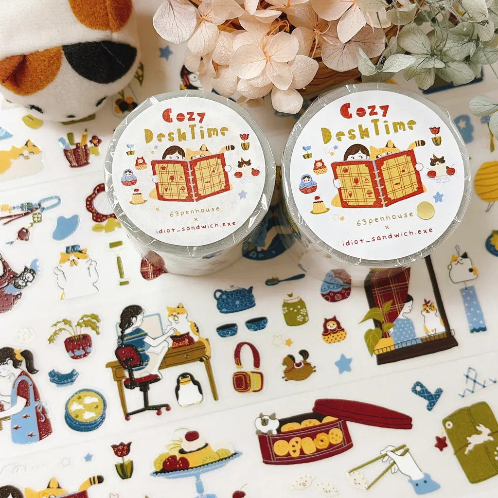 เทปกระดาษวาชิ 63penhouse ลายวิ - Washi Tape Set บทวิจารณ์และราคา