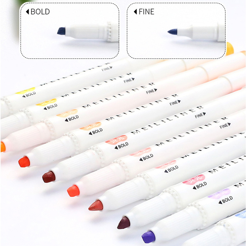 25 สี Highlighters Pastel Mark - Highlighter Set Pastel บทวิจารณ์และราคา