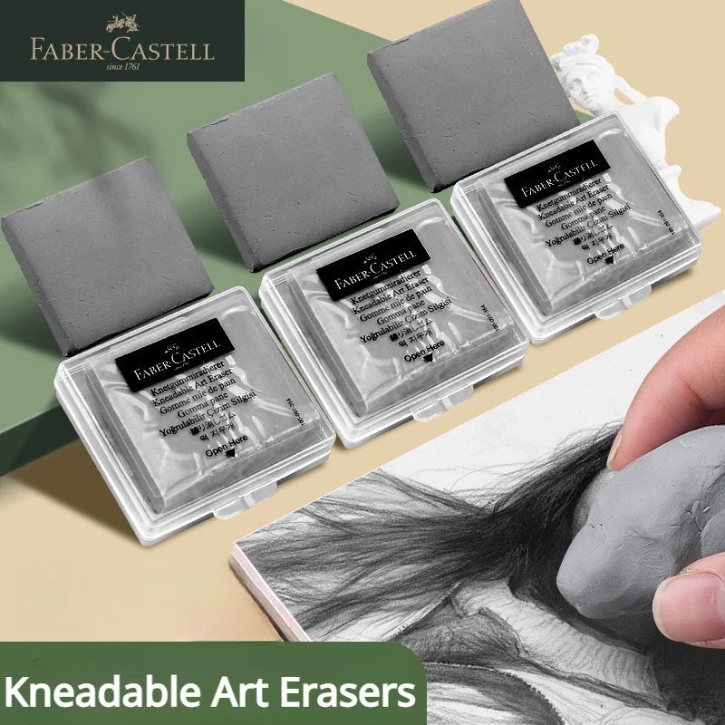 Faber-Castell 2pcs Drawing Art - Rubber Eraser Kneaded บทวิจารณ์และราคา