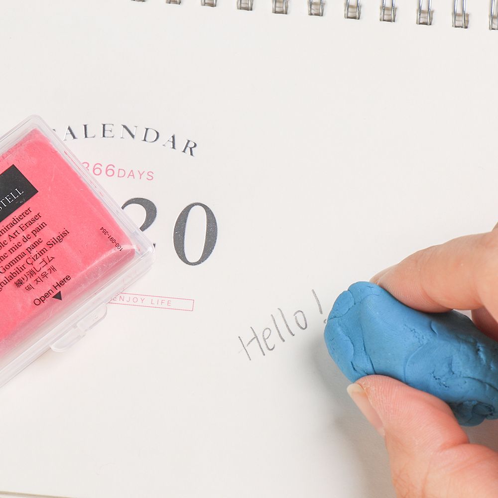 ยางลบพลาสติกแบบนุ่มหลากสี ยางล - Rubber Eraser Kneaded บทวิจารณ์และราคา