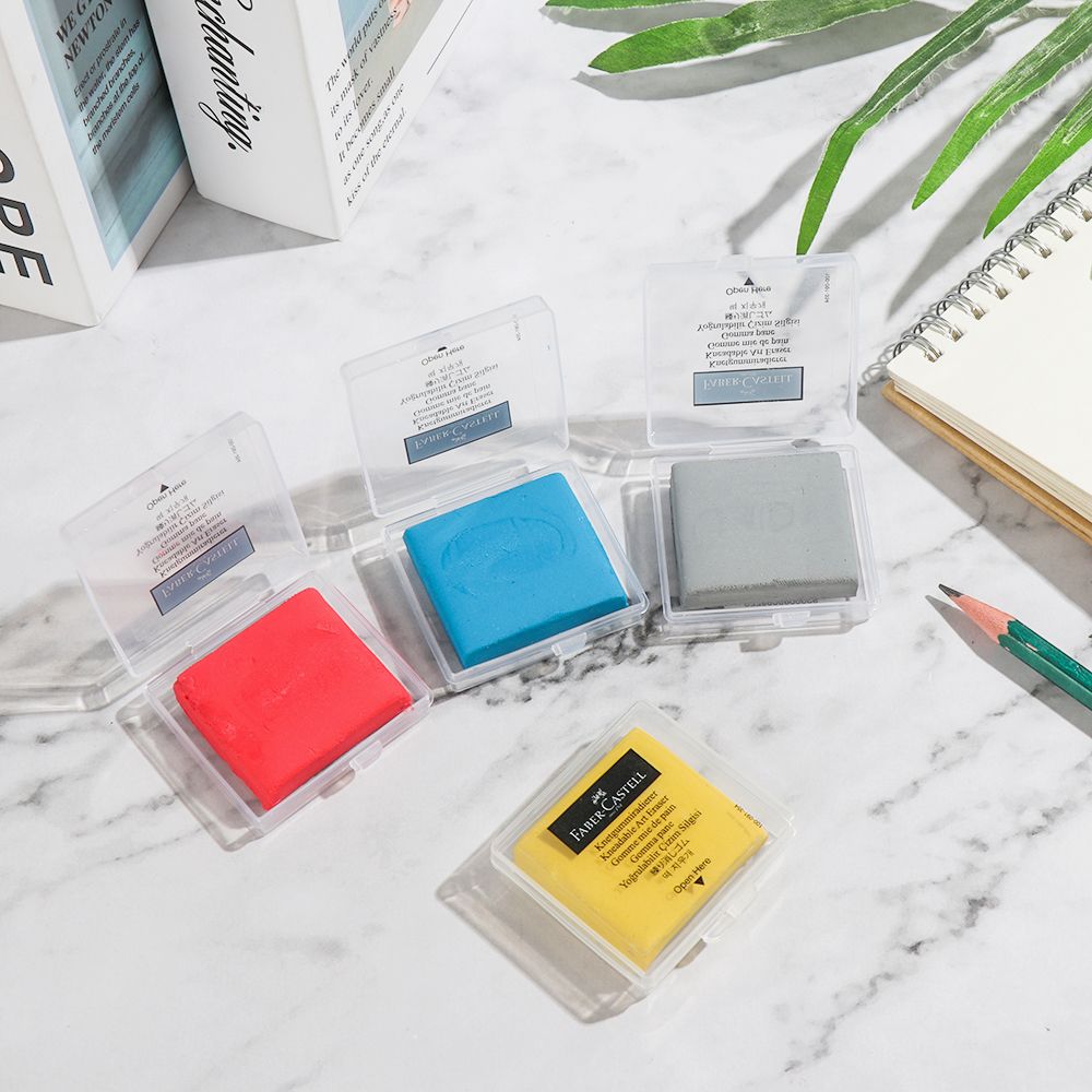 ยางลบพลาสติกแบบนุ่มหลากสี ยางล - Rubber Eraser Kneaded บทวิจารณ์และราคา