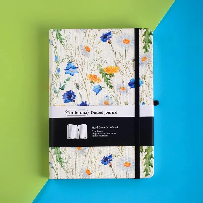 สมุดบันทึกปกแข็งลายดอกคอร์เดโร - Notebook Dotted A5 บทวิจารณ์และราคา