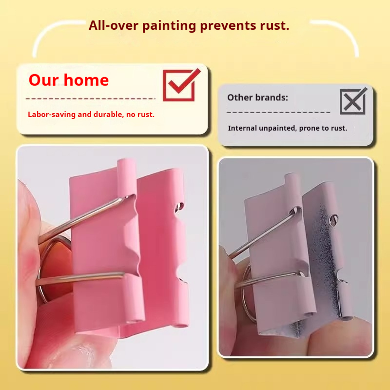 คลิปหนีบกระดาษสี คละสี คละขนาด - Binder Clip Assorted บทวิจารณ์และราคา